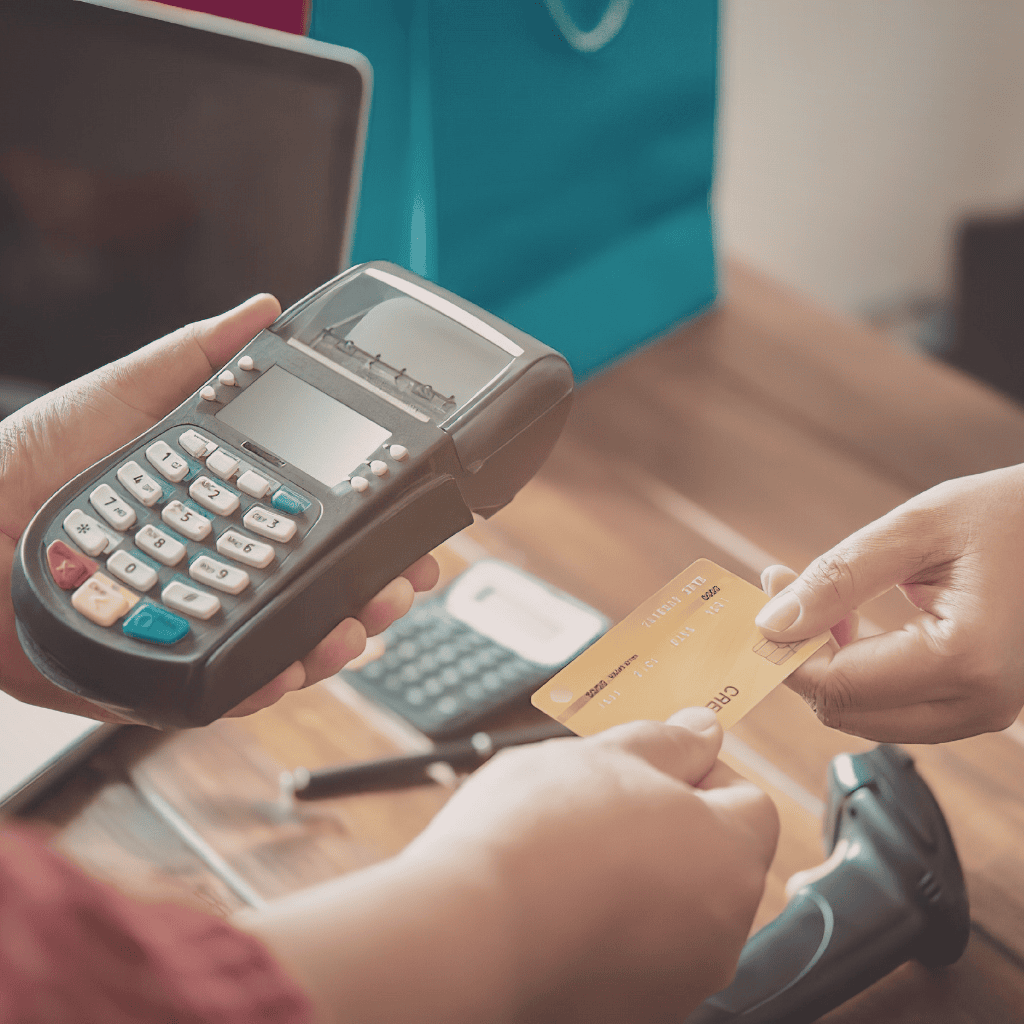 Payment processing terminal at an event