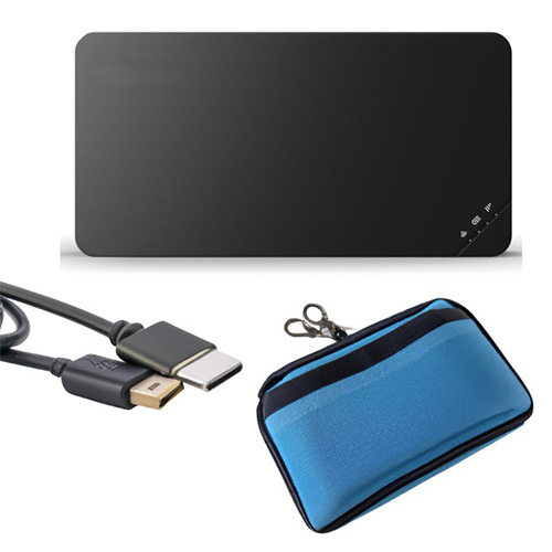 WiFi Device, Charger cable and Case